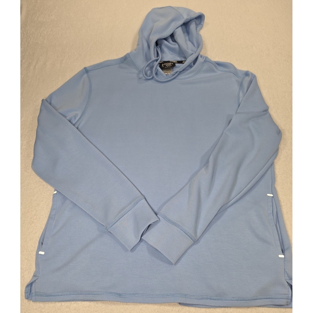 Jockey Sport Men's Light Blue Hoodie – Size L